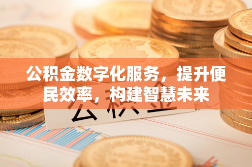 革吉公积金数字化服务，提升便民效率，构建智慧未来