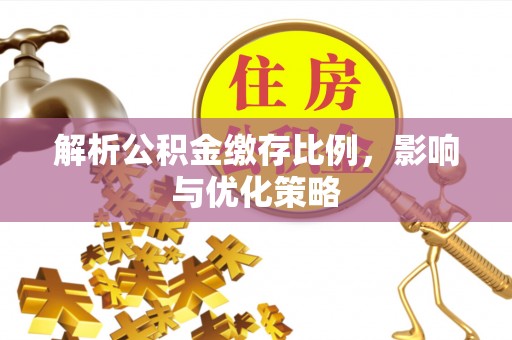 革吉解析公积金缴存比例，影响与优化策略