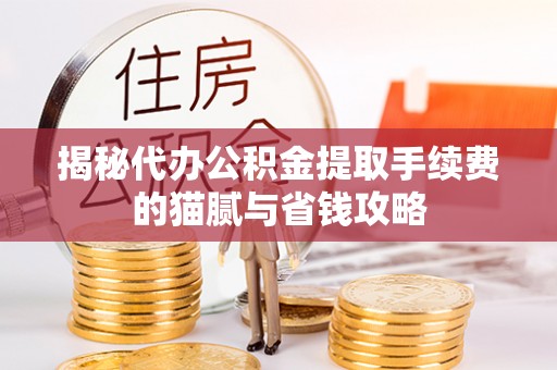 革吉揭秘代办公积金提取手续费的猫腻与省钱攻略
