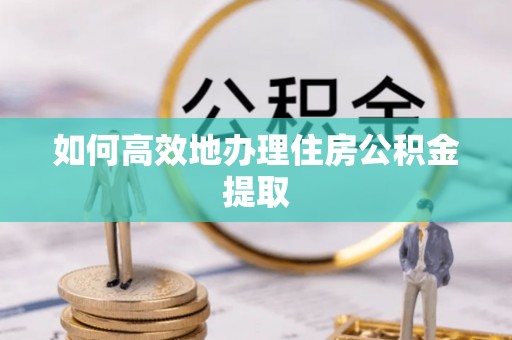 革吉如何高效地办理住房公积金提取